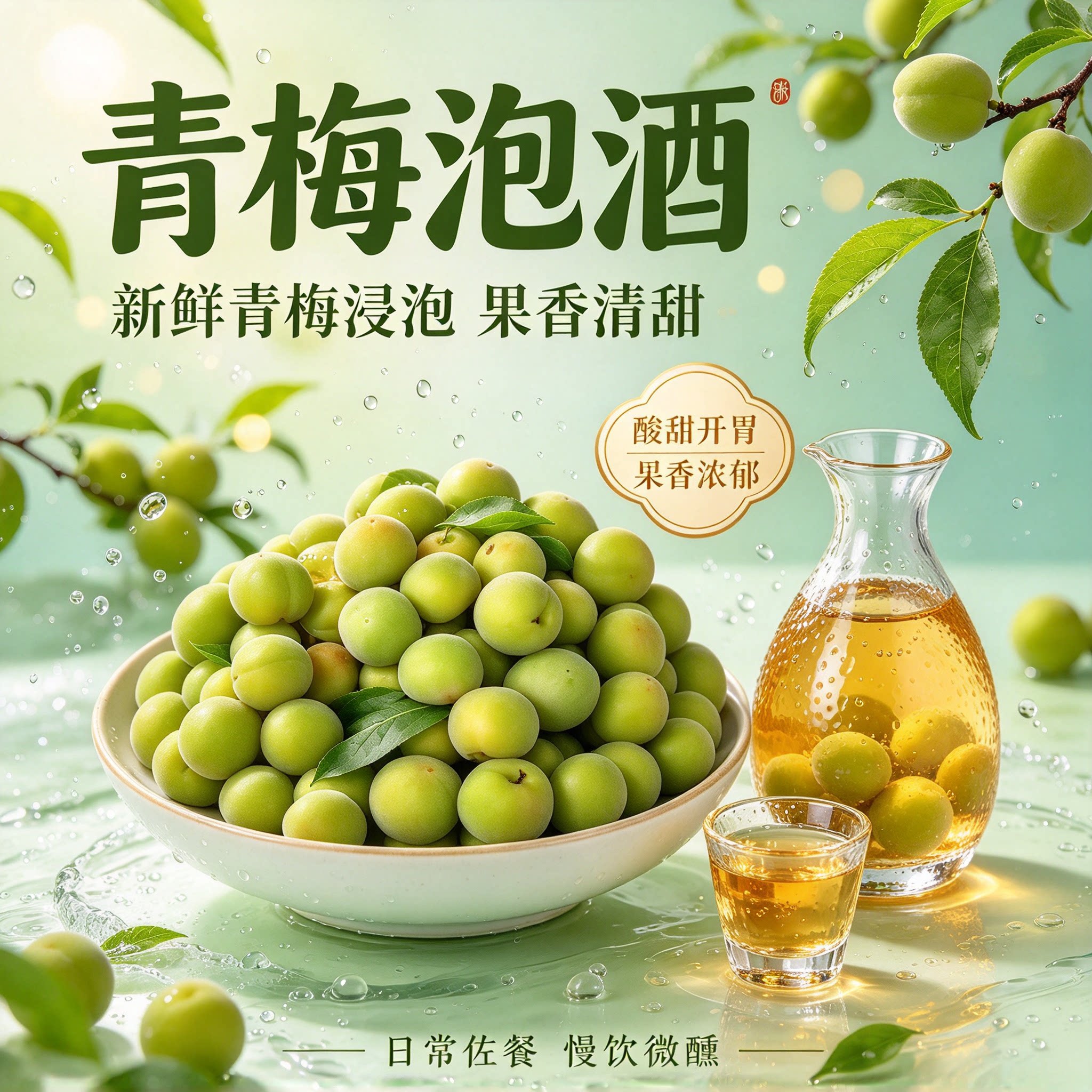 轻加工青梅鲜果泡酒半成品大果休闲黄梅口感丰厚冰糖腌制零食开胃