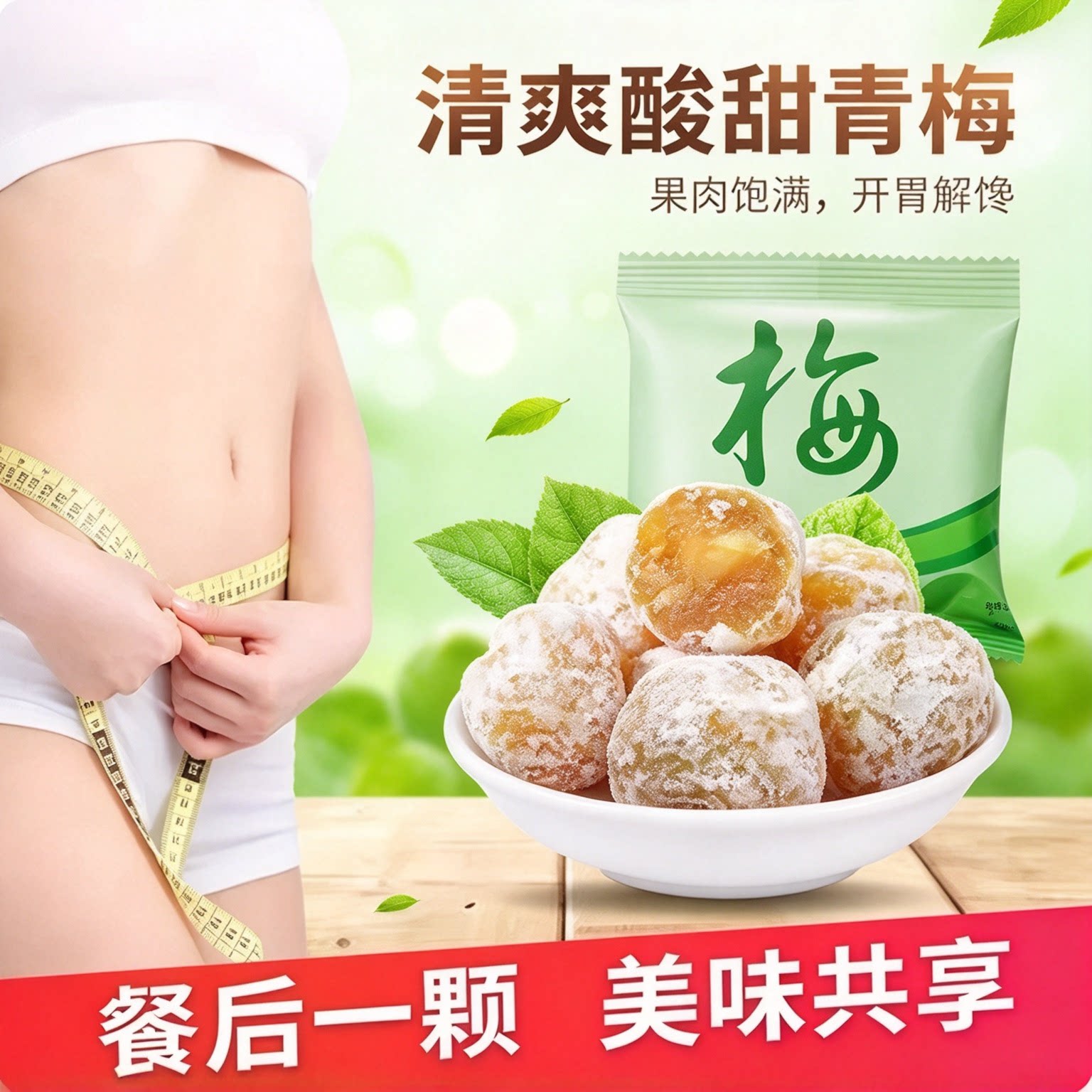正品酵素青梅加强版孝素梅排清果冻0脂肪低热量正宗增女神乌梅子