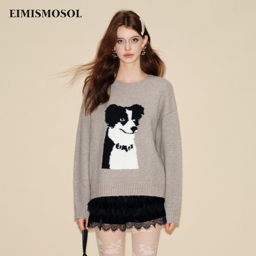 设计感百搭毛衣Eimismosol可爱