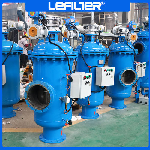 石油化工循环水场做旁滤处理全自动自清洗过滤器2000t/h处理量