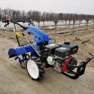大直连驱后旋耕油OXF机 一机多用旋地机 四柴果微园耕田松土机