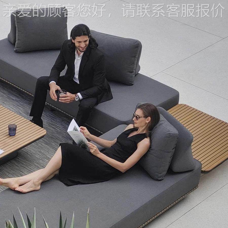 户外园实木沙发组合别墅庭房院花藤露186天休闲椅设计师样板室外,住宅家具,户外沙发,淘宝优惠券,粉丝福利购,淘宝优惠卷