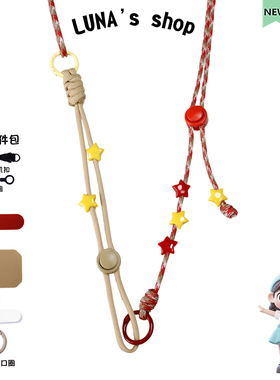 一绳三用！大疆pocket3手机挂绳挂脖可斜挎action5运动相机多功能