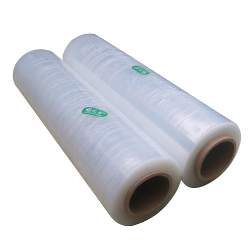 整箱50CM宽塑料薄膜拉伸膜 缠绕膜 大卷PE工业保鲜膜打包膜包装膜