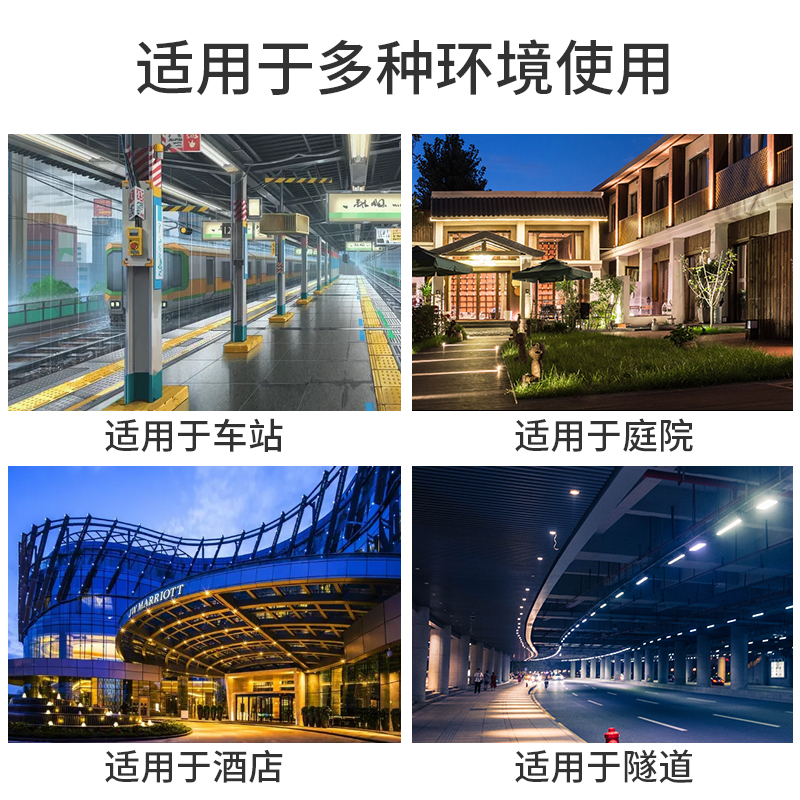 安全出口指示灯牌消防应急地面埋灯圆形嵌入式地标LED疏散标志灯