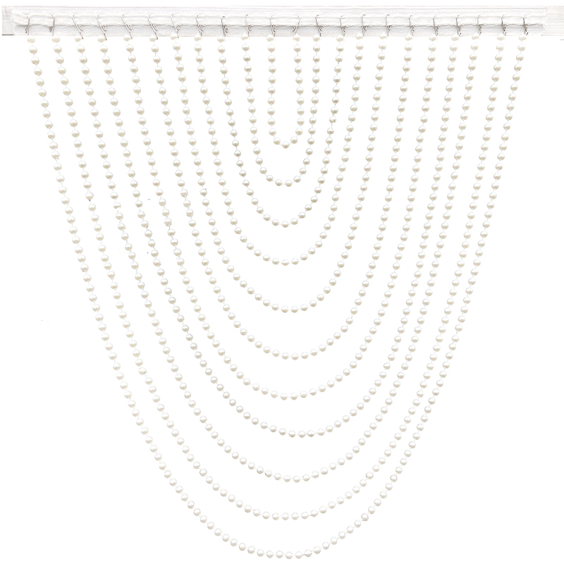 婚庆珍珠串珠链婚礼行云流水吊顶舞台背景装饰珍珠帘水波帘拱门帘