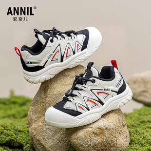 annil安奈儿童鞋儿童德训鞋春秋新款板鞋百搭男童鞋子女童运动鞋