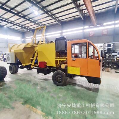 车载式路面修补再生机1.5方移动沥青拌和机滚筒式加热搅拌机