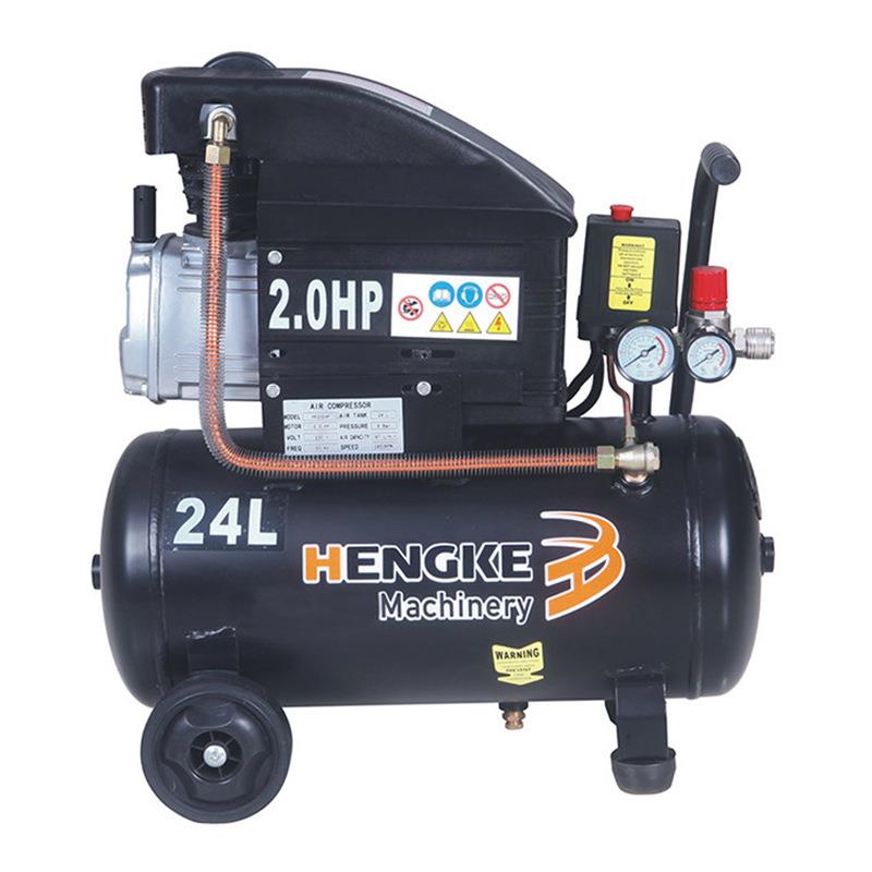直联活塞空压机低噪音恒克直联机HK2024F 2HP 1.5KW 24L CE认证