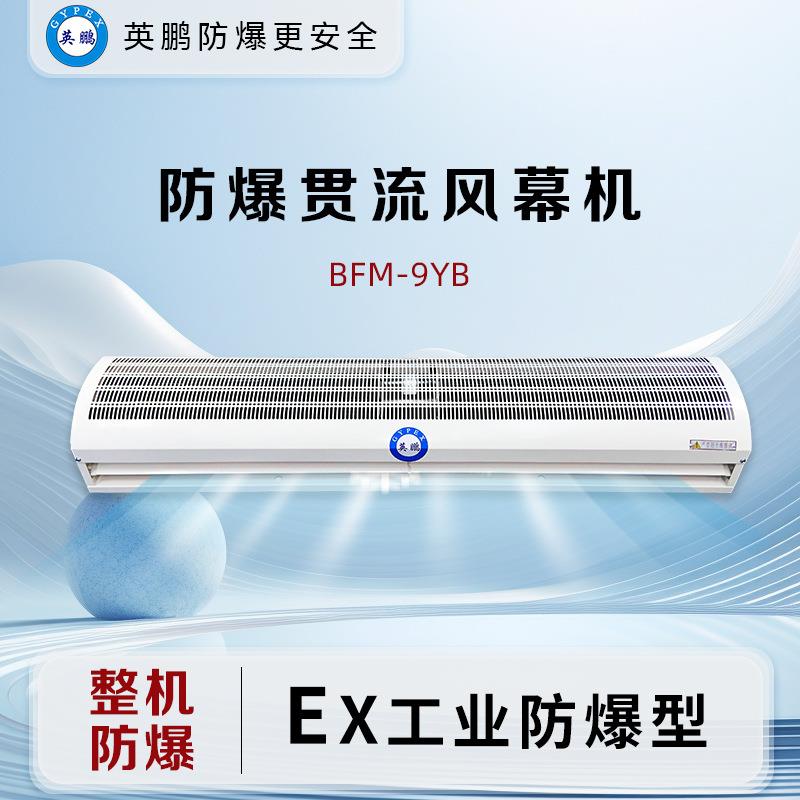 英鹏GYPEX0.9M防爆风幕机BFM-9YB自然风贯流式大风量化工厂实验室