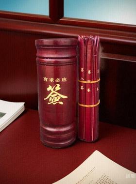 签抽签筒求签摇签四十九签数字签便携式居家摆件道具用品佛堂