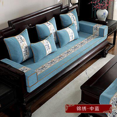 厂家红木沙发坐垫新中式沙发垫实木椅子座垫罗汉床套罩巾海绵坐垫
