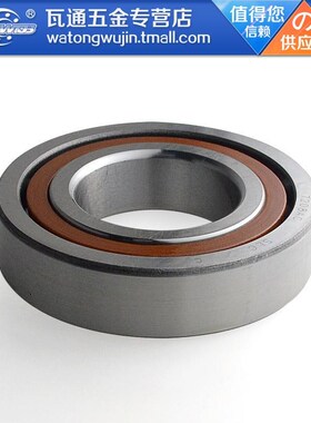 角接触球轴承7204AC 7204AC-2RZ/P4 DBB配对轴承橡胶密封机床主轴