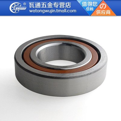 角接触球轴承7204AC 7204AC-2RZ/P4 DBB配对轴承橡胶密封机床主轴