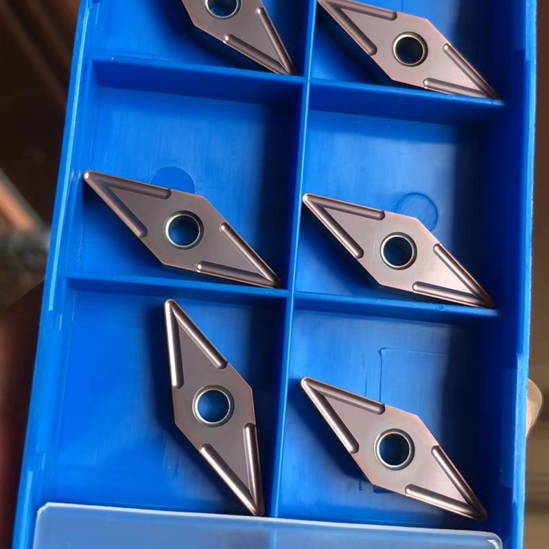 35度双面菱形外圆刀头/不锈钢数控车刀片VNMG1G60404/160408 BF/M