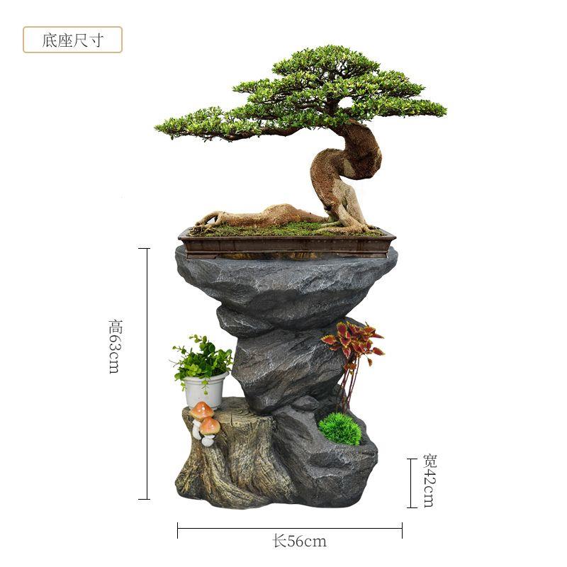 花架中式花瓶盆架子室内