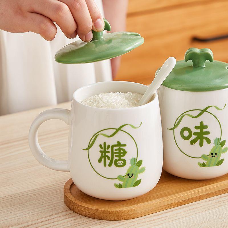 陶瓷调味罐创意佐料盒组