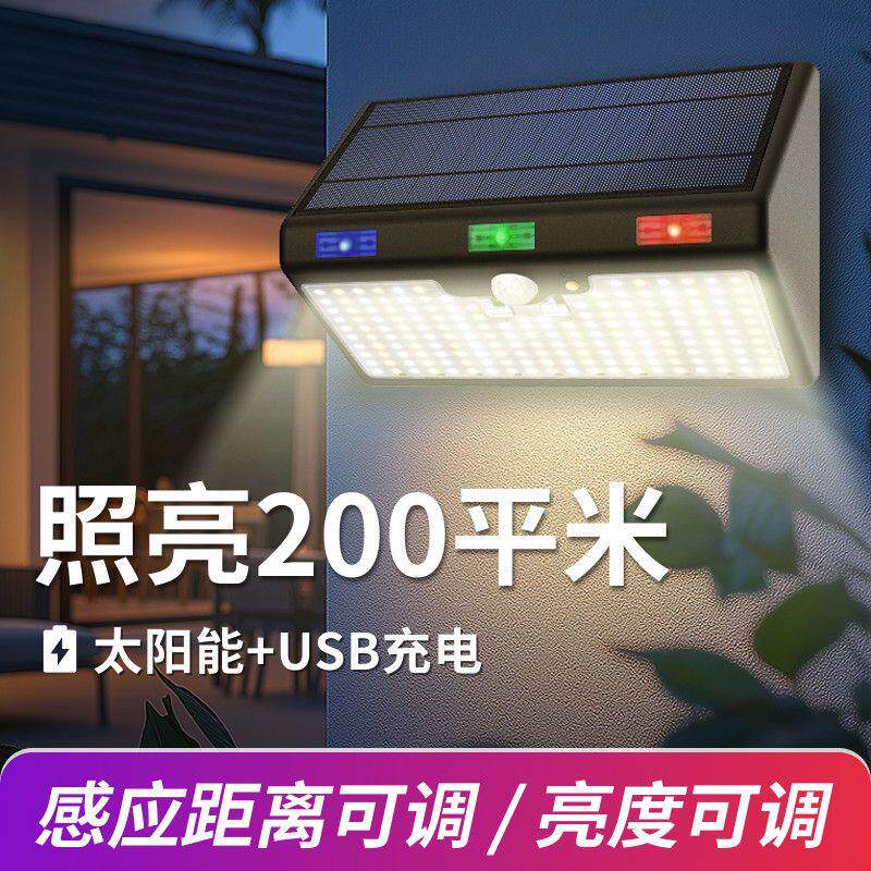 超亮太阳能户外防水庭院