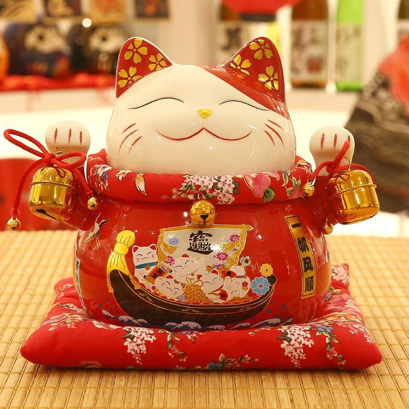 招财猫摆件开业存钱储蓄