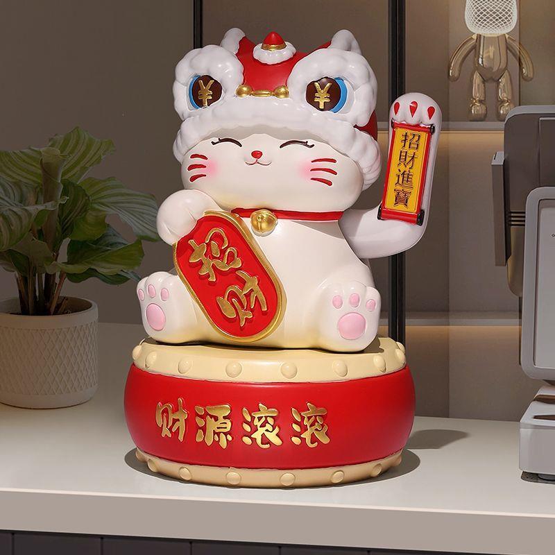 创意招财猫自动招手入户
