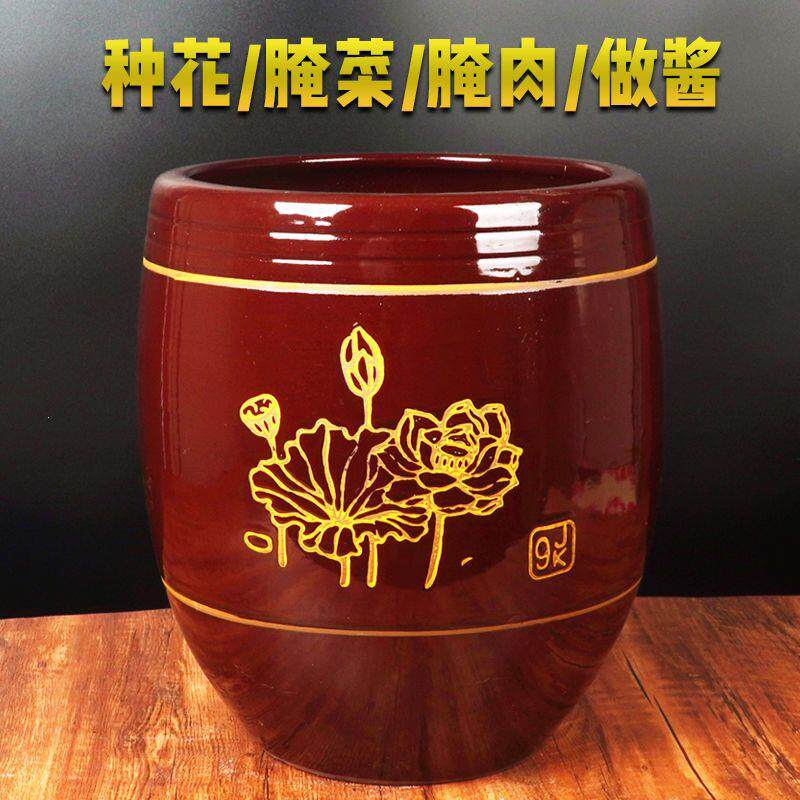 老式水缸陶瓷米缸家用米