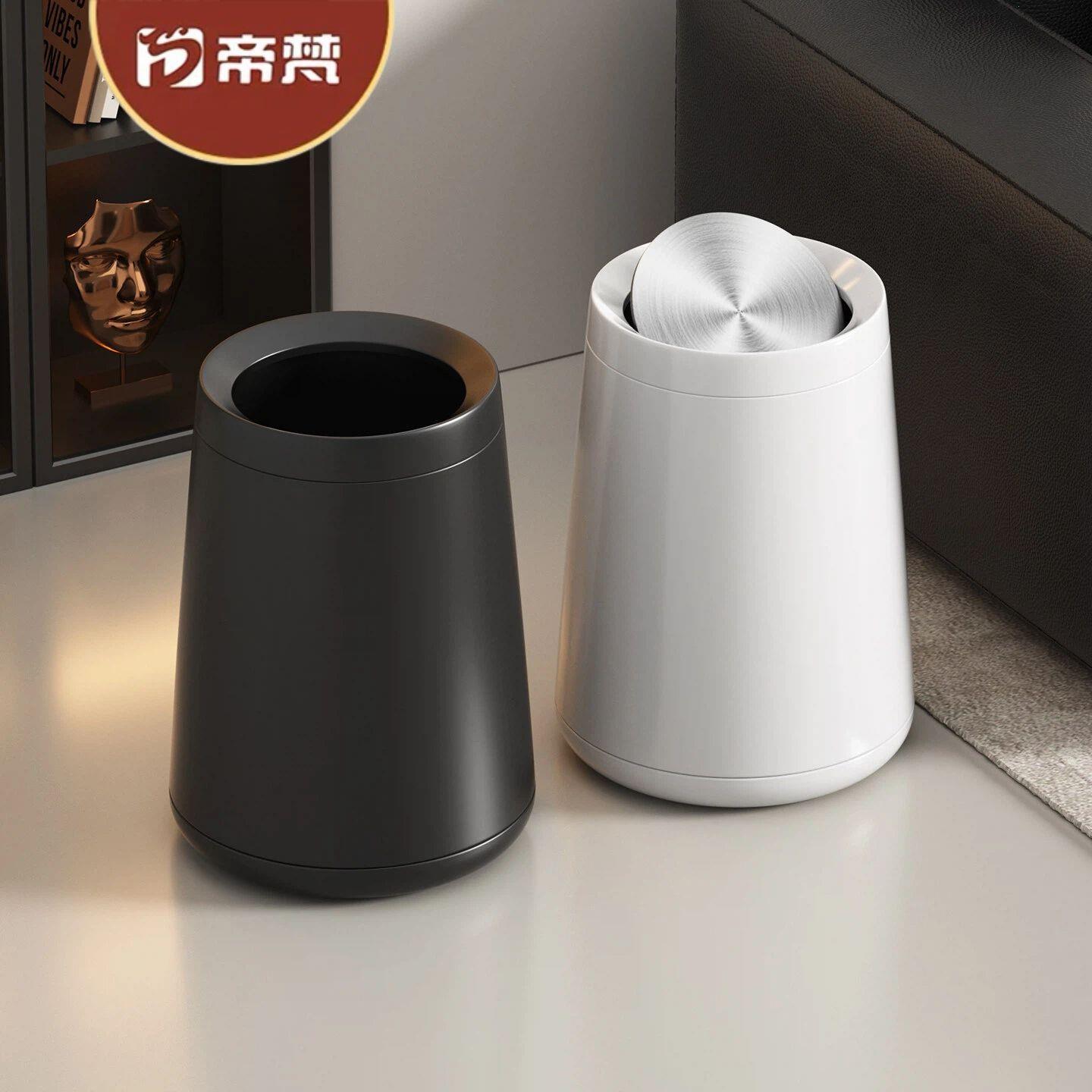 高档不锈钢垃圾桶家用客