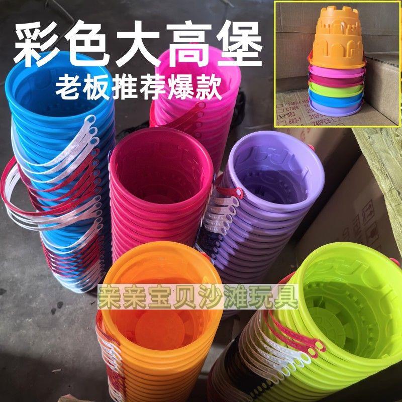 大号圆堡桶加厚挖沙土装