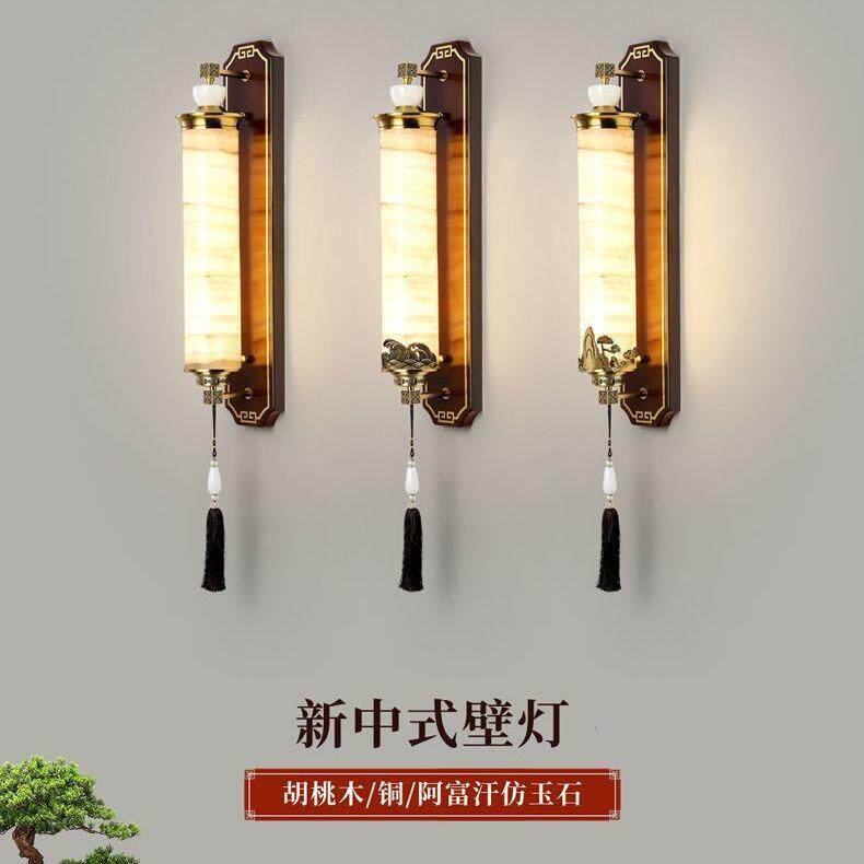 新中式壁灯个性创意客厅