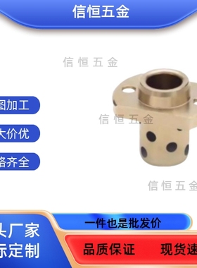 铜合金无油衬套自润滑石墨铜套轴承MPITZ 8-50 GOIZ E-MUIZ OFR12