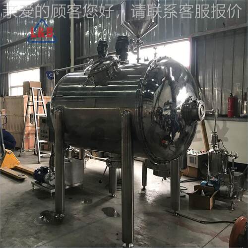 不锈钢宠料真喷油机 膨化食空SD1000KG品真空喷油机 卧式混合饲搅