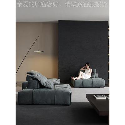 意大利式axteb Panama巴拿马沙发磨简砂布设计师极r展X92厅豆腐模