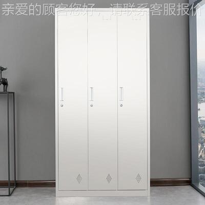 30401不PS079锈更衣柜浴门室员工多储物柜碗柜无2尘钢车间鞋柜换