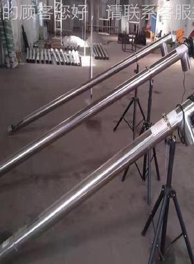 耐灰蚀腐加FZP厚管吸料机 沙颗粒螺旋输送机软 双轴中驱动吸粮机