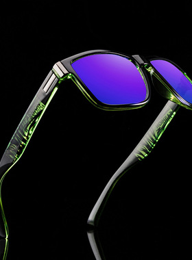 偏光新款太阳镜金属铰链男士欧美骑行墨镜复古户外运动太阳