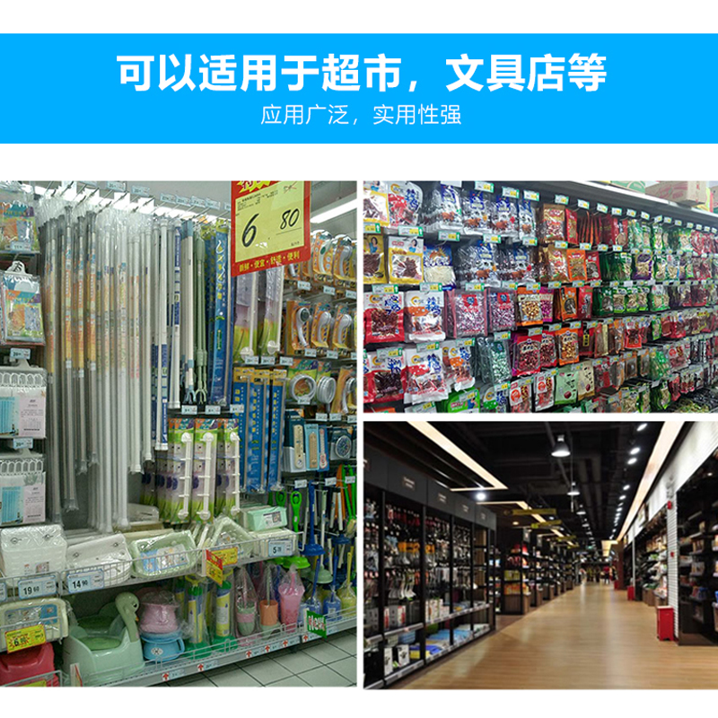 方管双线挂钩 货架挂钩展示架挂钩超市横梁挂钩 电镀标牌钩卡管钩