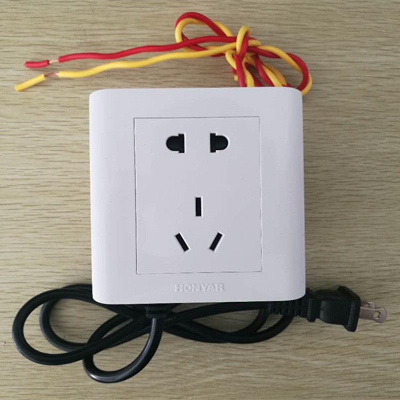 侠客动力单车发电触发大功率用电设备继电器总成12V触发220V开关