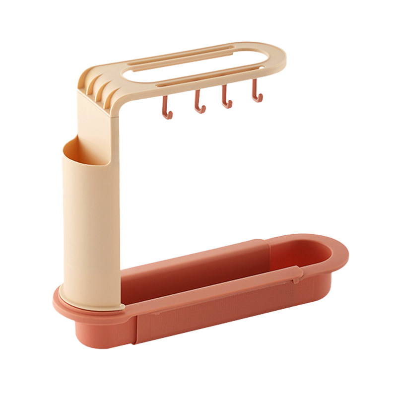 新疆发货水池伸缩沥水架水槽可挂式厨房洗碗抹布架收纳置物架包邮