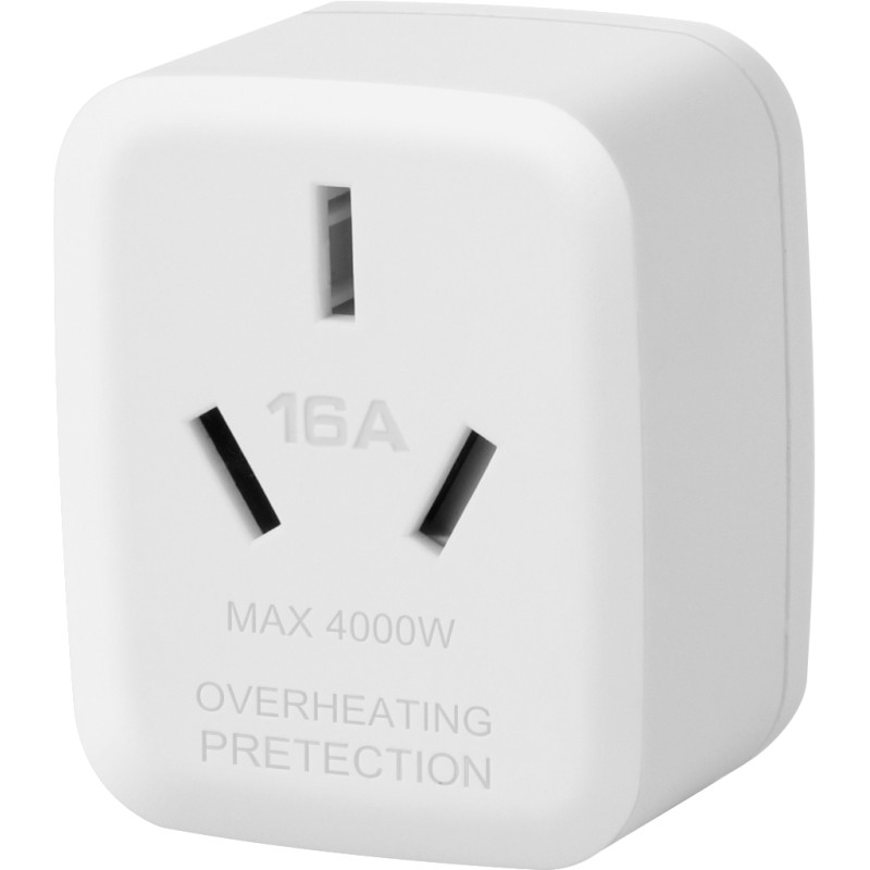 10A转16A转换插座澳标大功率空调暖风机热水器插座温控保护