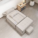 足疗电动沙发足浴沙发电动按摩床美甲美睫沙发躺椅泡脚采耳一体床