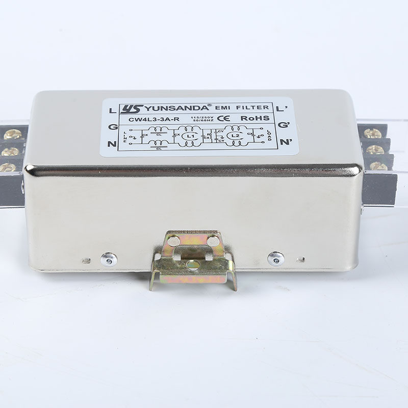 CW4L3-30A-S(003)单相三级交流电源滤波器220v高性能EMI过滤谐波