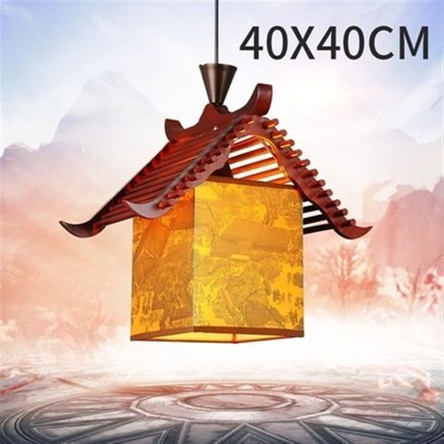 中式竹艺火锅店吊灯禅意茶室灯笼民宿编织个性餐厅复古竹编灯具