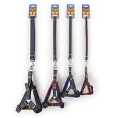 宠物胸背牵引绳狗狗拉带外出y遛狗绳子链子中小型犬金毛泰迪用品