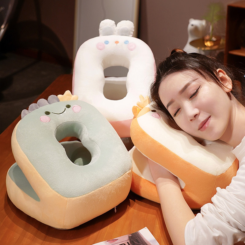 午睡枕办公室午i睡神器小学生午休趴枕桌上儿童趴睡枕头高中生护