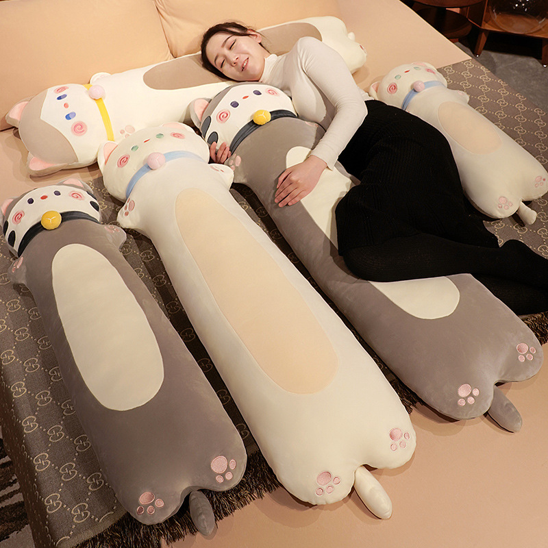 猫咪玩偶抱枕女j生睡觉毛绒玩具抱睡床上大布娃娃公仔女孩生日礼