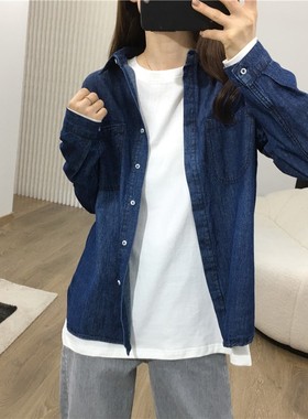 细米定制 2021秋季新款棉质插肩袖纯色长袖T恤Q女韩版亲肤宽松上