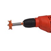 三刃合金木工开孔器35mm带限位扩孔F器铰链开孔器合页专用定位钻