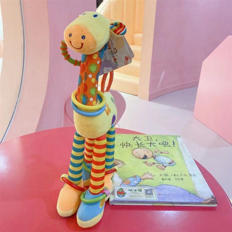 婴儿车载宝宝推车挂m件玩具床铃风铃安全座椅8安抚0一1岁6个月以