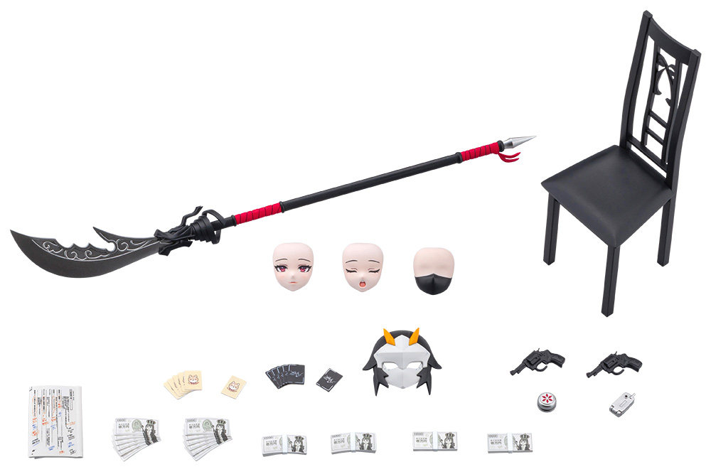 thumbnail for Pre-sale Kotobukiya Yakushiji Kuon After School Item Set 2 Alternate Face Accessory Deposit MV023