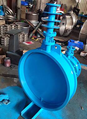 阀门对夹高温烟气蝶阀D371W-2.5C手动对夹通风蝶阀加散热