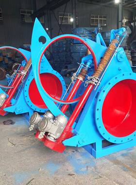 阀门F943X-2.5C电动盲板阀眼镜阀推杆式厂家直销